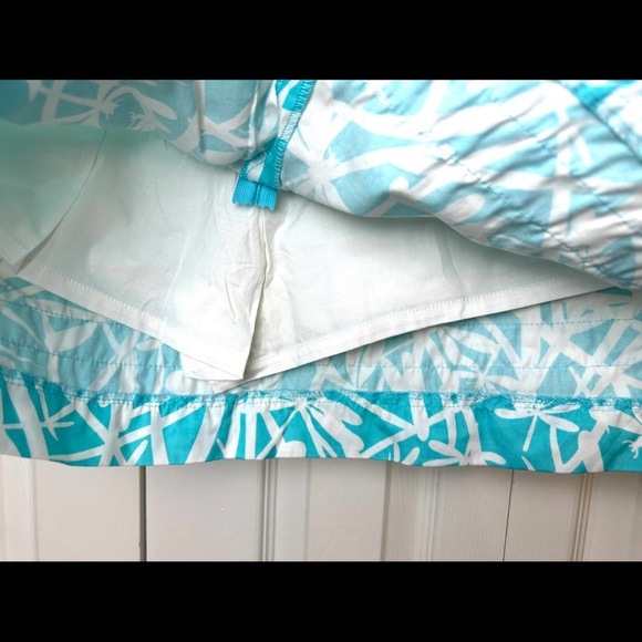 LILLY PULITZER Magnolia Skort Skirt Light My Fire Dragonfly Print Shorely Blue - Picture 8 of 12